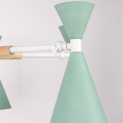 Isabelle Scandinavian Horn-Shade Ceiling Light