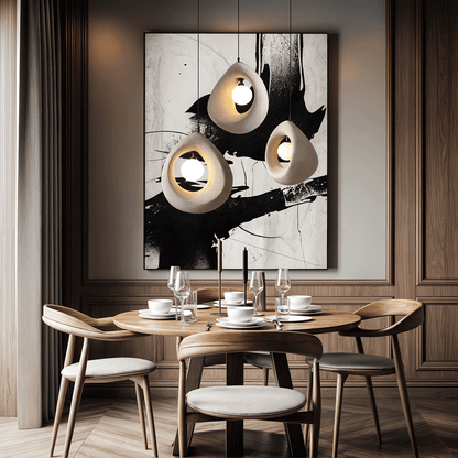 Suspension luminaire Hana Wabi Sabi Zen