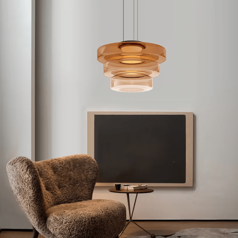 Suspension en verre scandinave Juliette