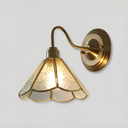 Aurore Brass Wall Sconce