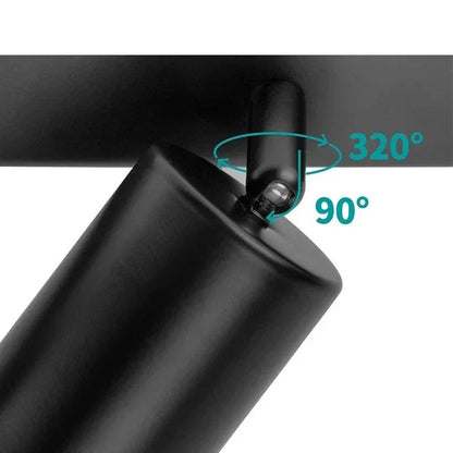 Fleur Adjustable Multi-Head Track Spotlight