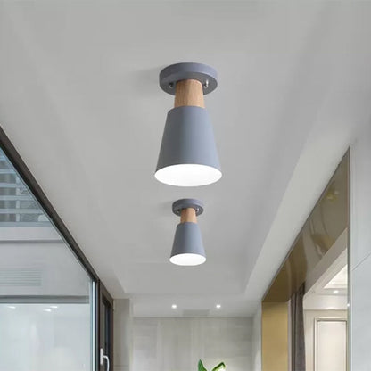 Élodie Modern Conic Semi Flush Ceiling Light