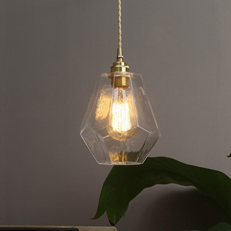 Mathilde Contemporary Pear-Shaped Glass Pendant Light