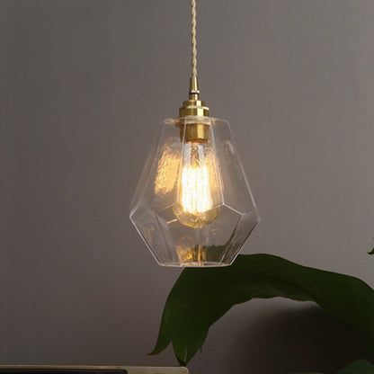 Mathilde Contemporary Pear-Shaped Glass Pendant Light