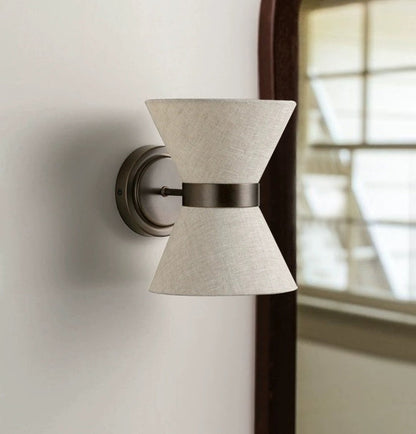 Camille Fabric Shade Wall Lamp