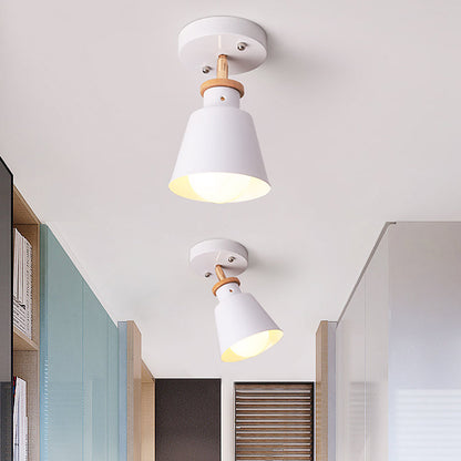 Chloé Minimalist Conical Semi Flush Ceiling Light