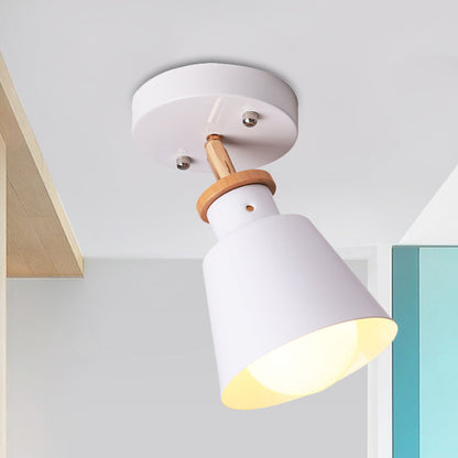Chloé Minimalist Conical Semi Flush Ceiling Light