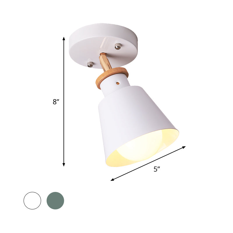 Chloé Minimalist Conical Semi Flush Ceiling Light