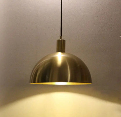 Marguerite Brass Lustre Pendant