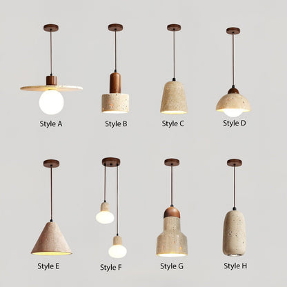 Suspension industrielle Sophie Travertin
