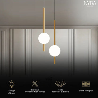 Penelope Modern Slimline Pendant Light