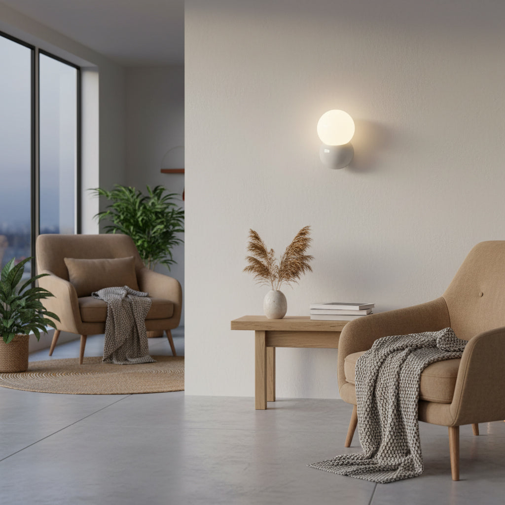 Lucien Orb Wall Lamp