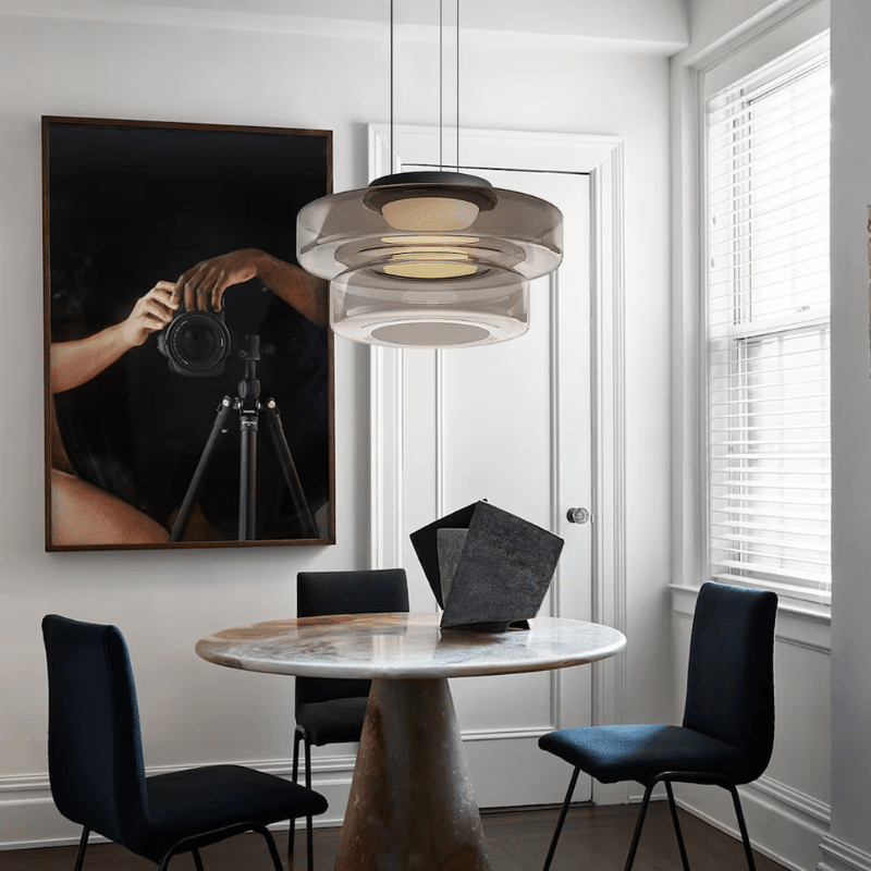 Suspension en verre scandinave Juliette