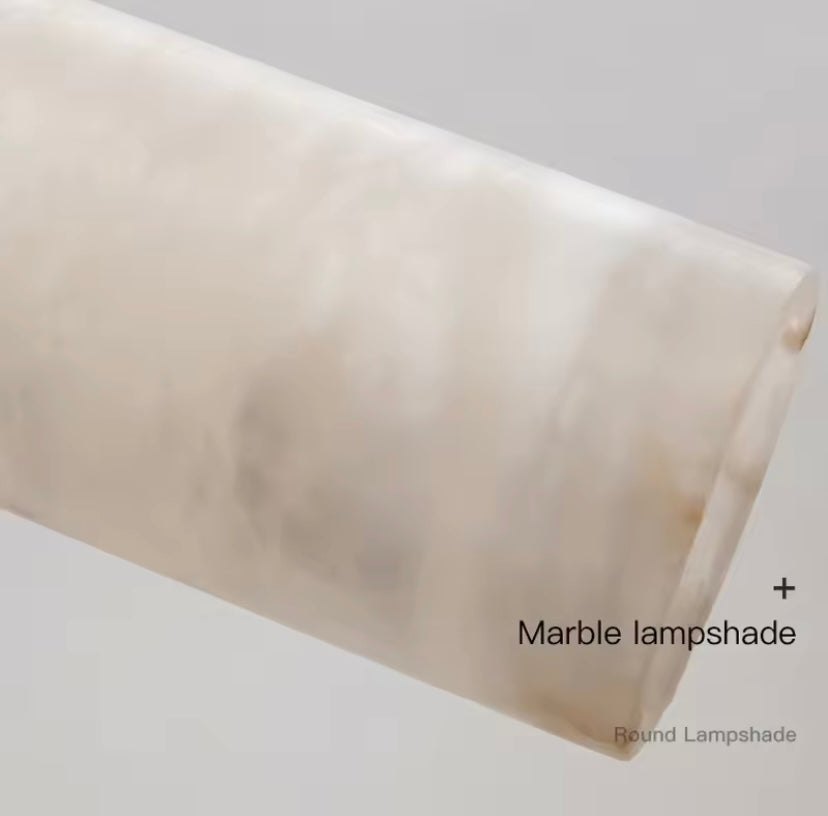Suspension Vivienne en marbre éthéré