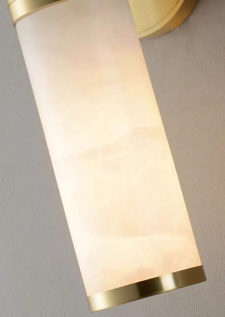 Beatrice Marble Pillar Sconce