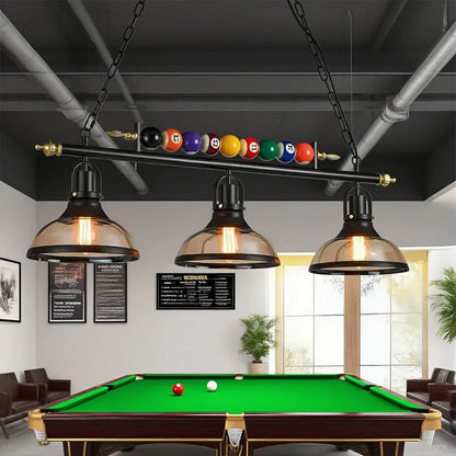Lustre LED Sophie Nordic Rétro Billard Suspension