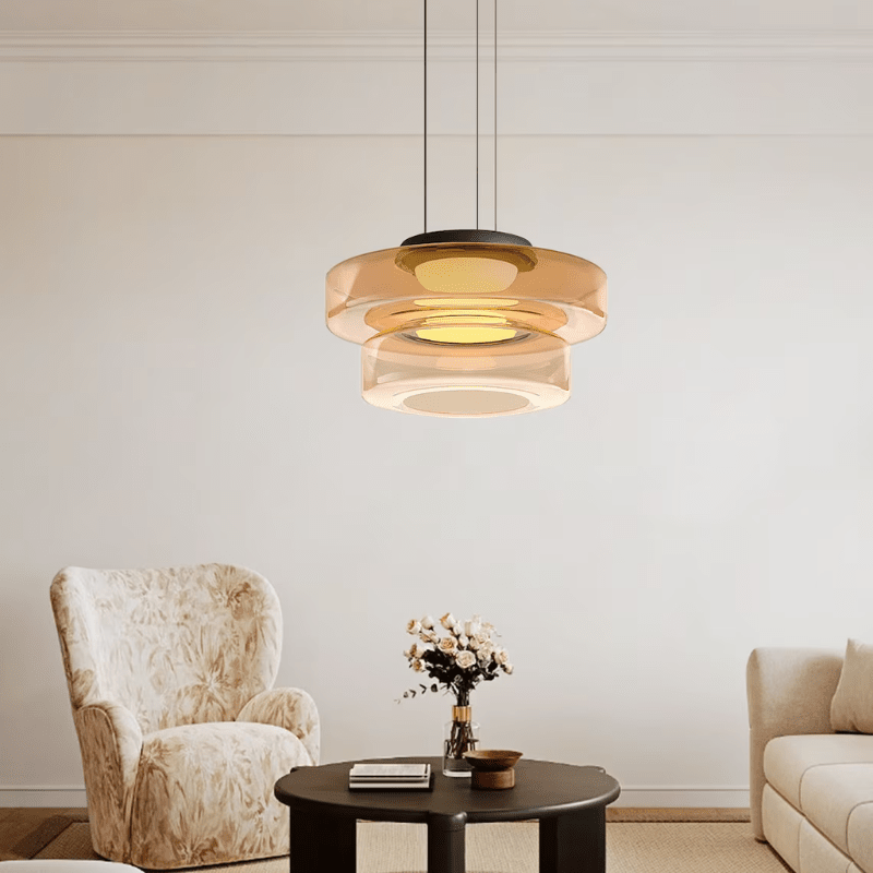 Suspension en verre scandinave Juliette