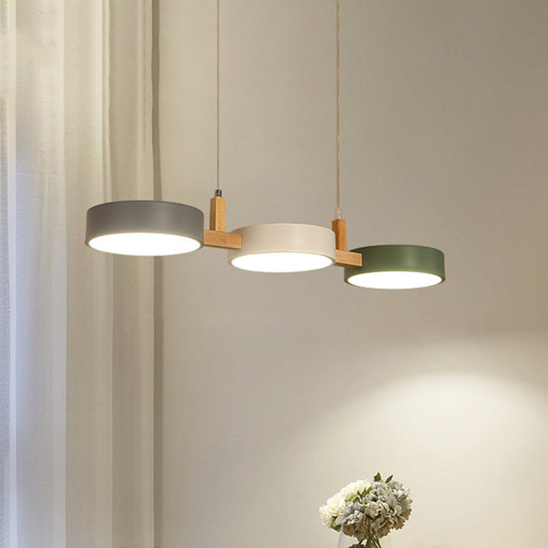 Juliette Nordic Multi-Light Cylinder Pendant