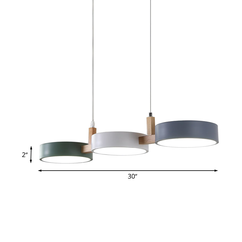 Juliette Nordic Multi-Light Cylinder Pendant