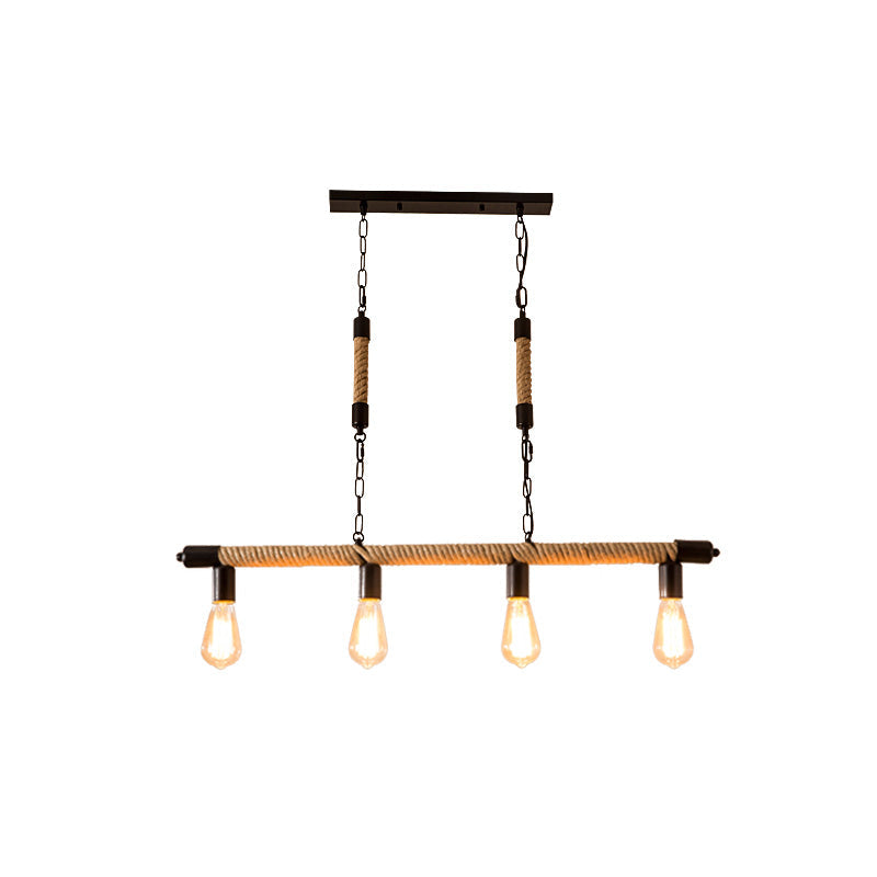 Suspension Industrielle en Corde Éloïse