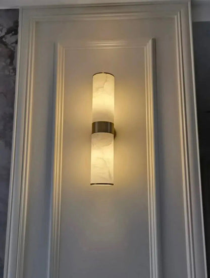 Beatrice Marble Pillar Sconce