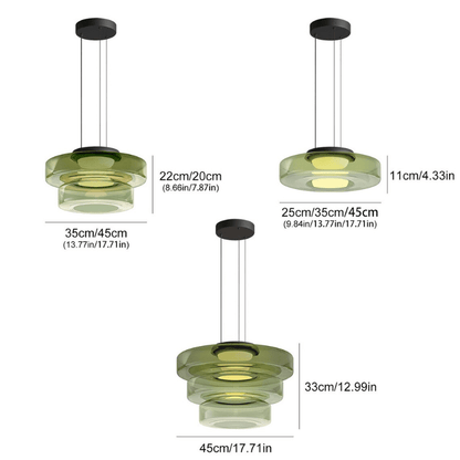 Suspension en verre scandinave Juliette