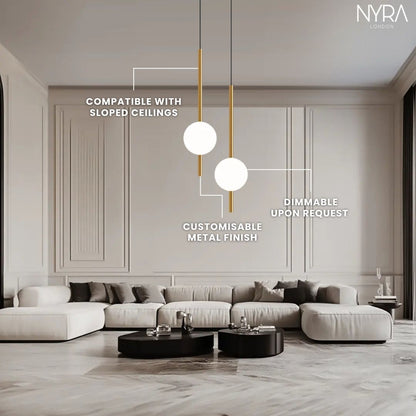 Penelope Modern Slimline Pendant Light
