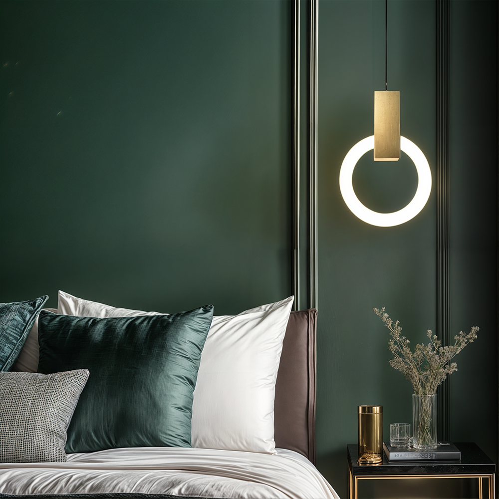 Pendentif Isabelle Cercle Lumineux