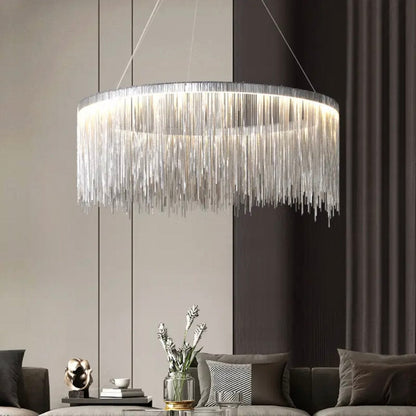 Juliette Nordic Rond Gland Chaîne Lustre