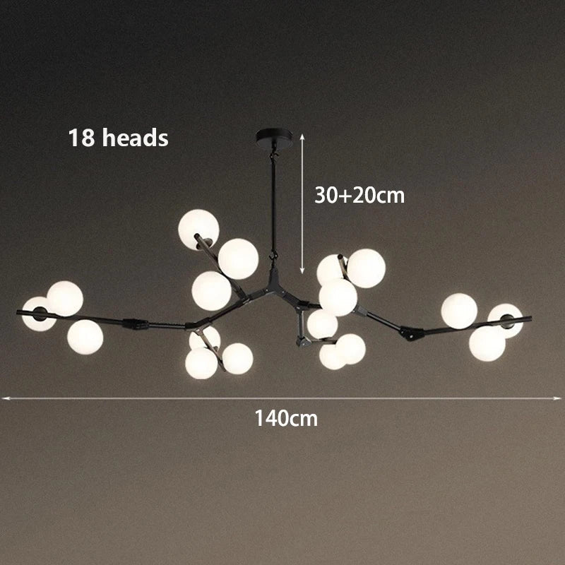 Juliette Modern Ceiling Chandelier Pendant Light