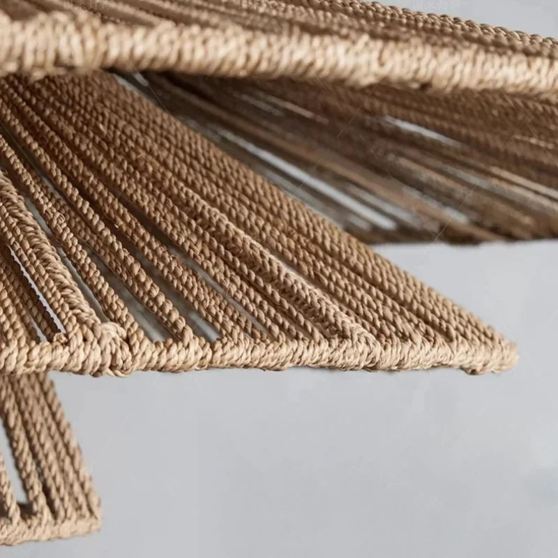Anaïs Wabi Sabi Rattan Handmade Pendant Light