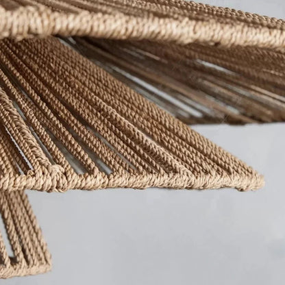 Anaïs Wabi Sabi Rattan Handmade Pendant Light