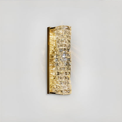 Camille Crystal Cascading Wall Sconce