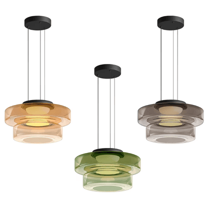 Suspension en verre scandinave Juliette