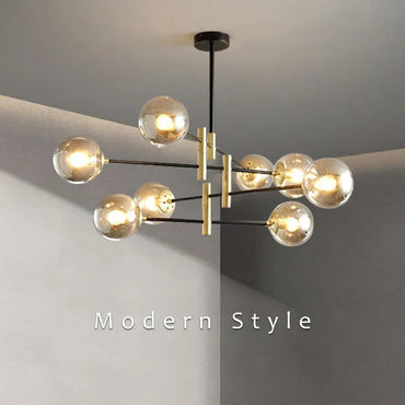 Juliette Contemporary Dual-Tone Chandelier