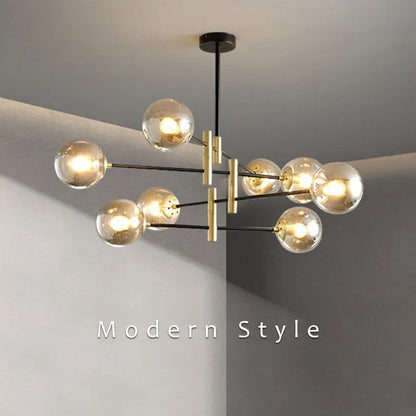 Juliette Contemporary Dual-Tone Chandelier