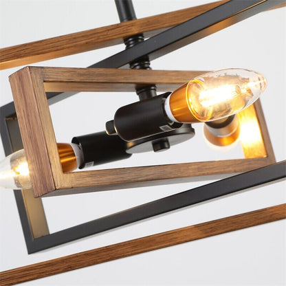 Lustre Amélie Harper style ferme rétro