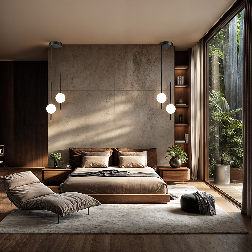 Penelope Modern Slimline Pendant Light