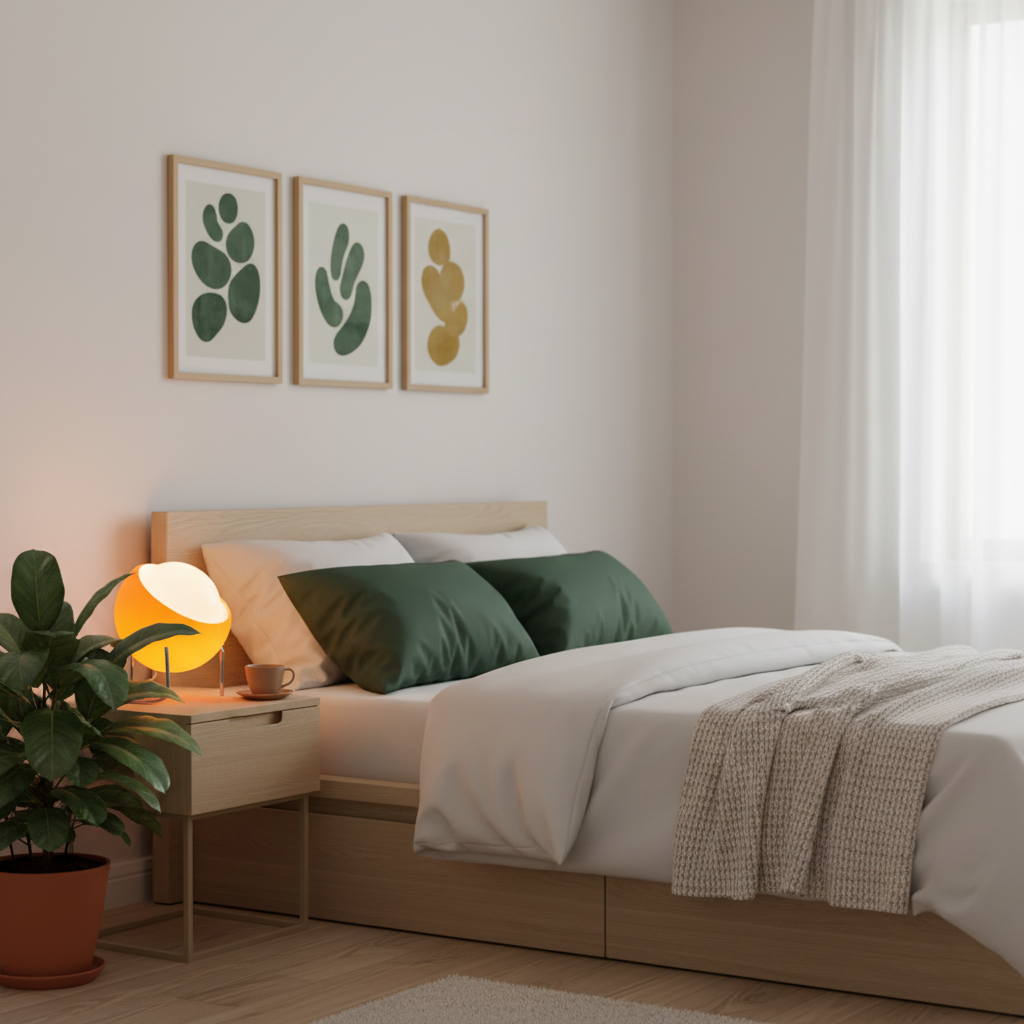 Margaux Bauhaus Dome Table Lamp with Curved Metal Base