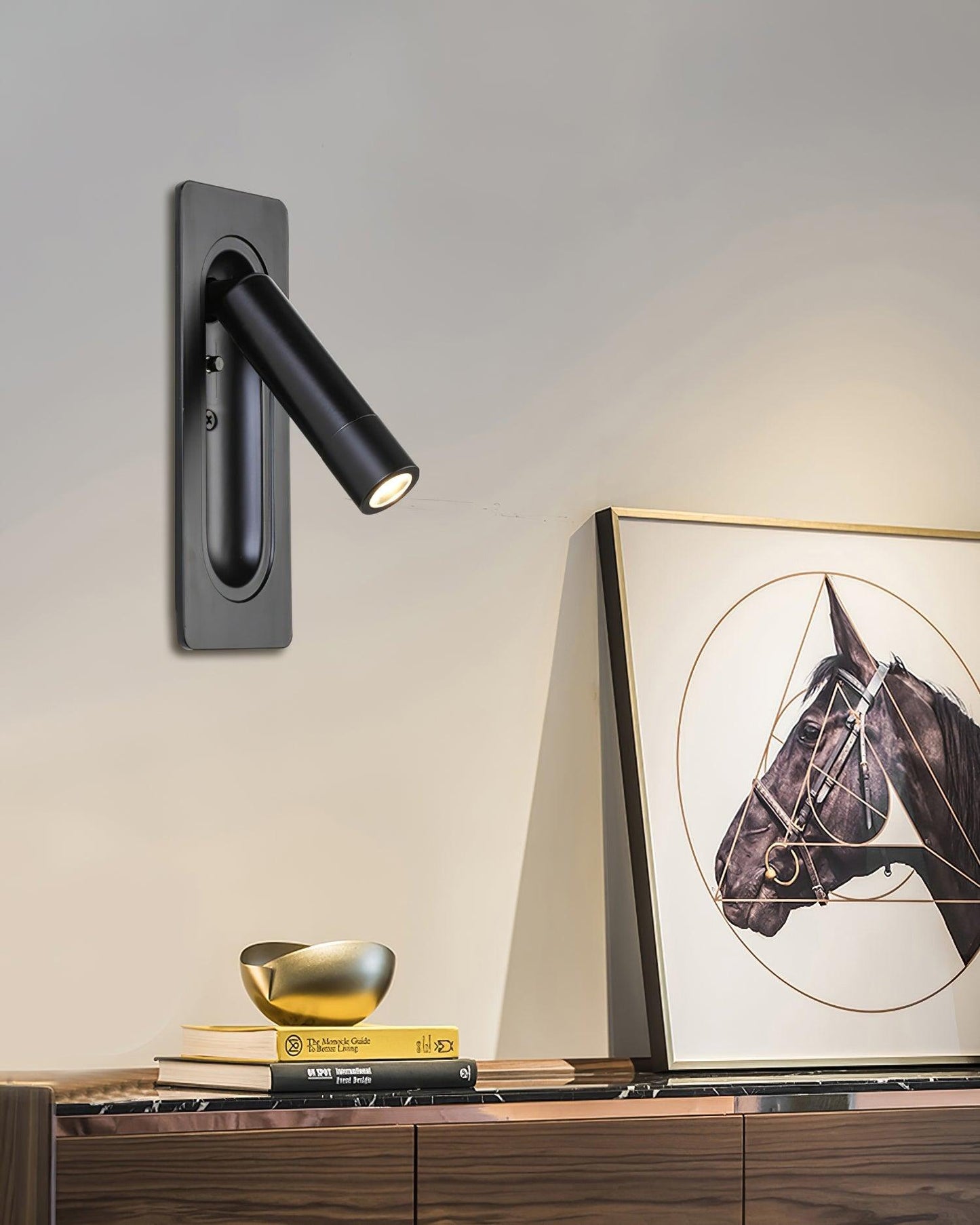 Isabelle Bedside LED Wall Lamp – 360º Directional Reading Light