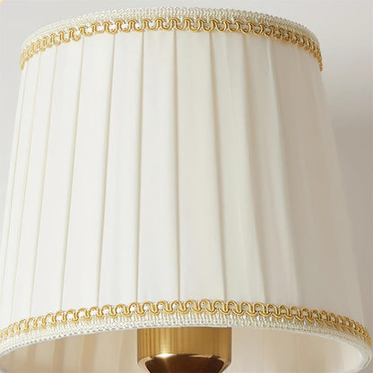 Applique murale Isabelle Blixen Bois et Tissu Éclairage classique