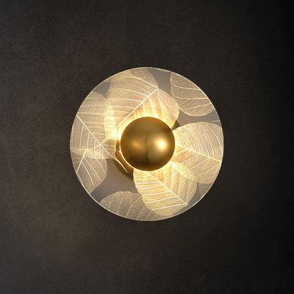 Élise Bloom Petal Acrylic Wall Lamp