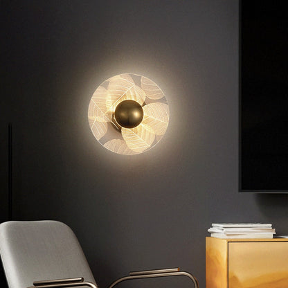 Élise Bloom Petal Acrylic Wall Lamp