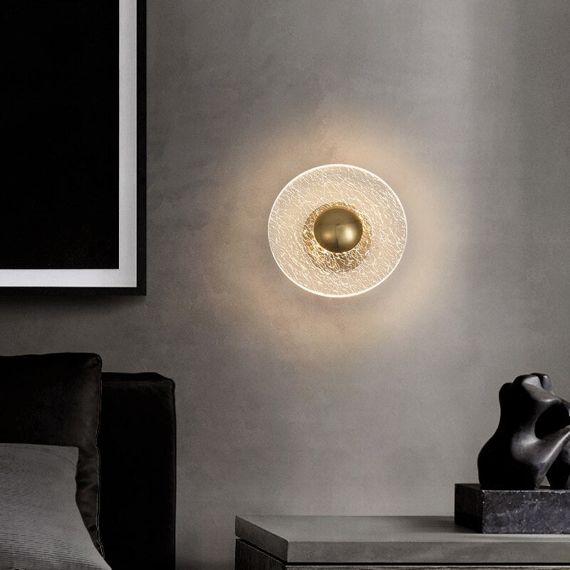 Élise Bloom Petal Acrylic Wall Lamp