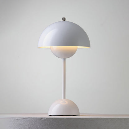 Élodie Rechargeable LED Desk Lamp with Double Sphere Design