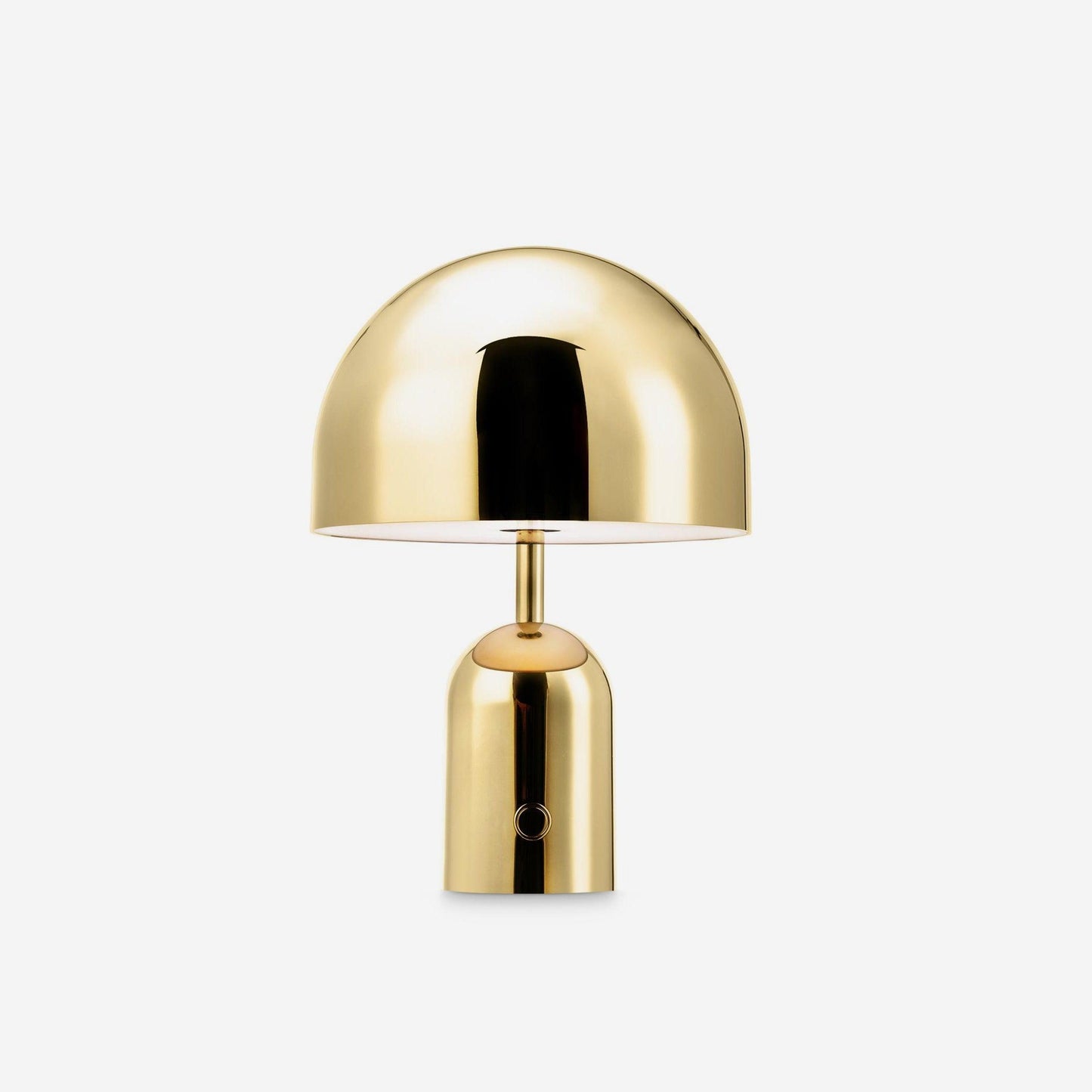Émilie Portable Glossy LED Table Lamp with Modern Curves
