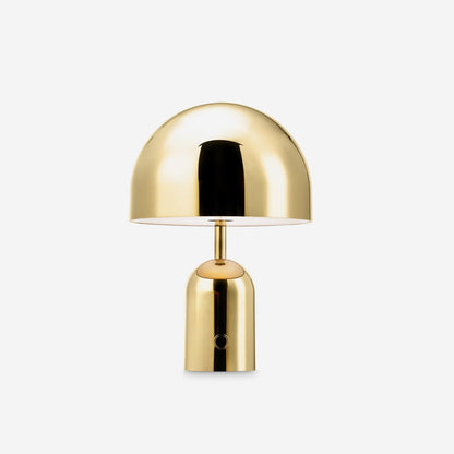 Émilie Portable Glossy LED Table Lamp with Modern Curves