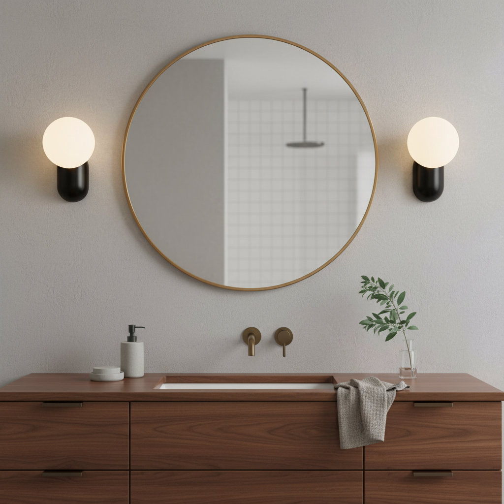 Aurélie Applique Murale Cantilever Résine et Verre Éclairage Décoratif
