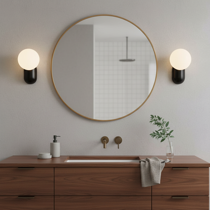 Aurélie Applique Murale Cantilever Résine et Verre Éclairage Décoratif