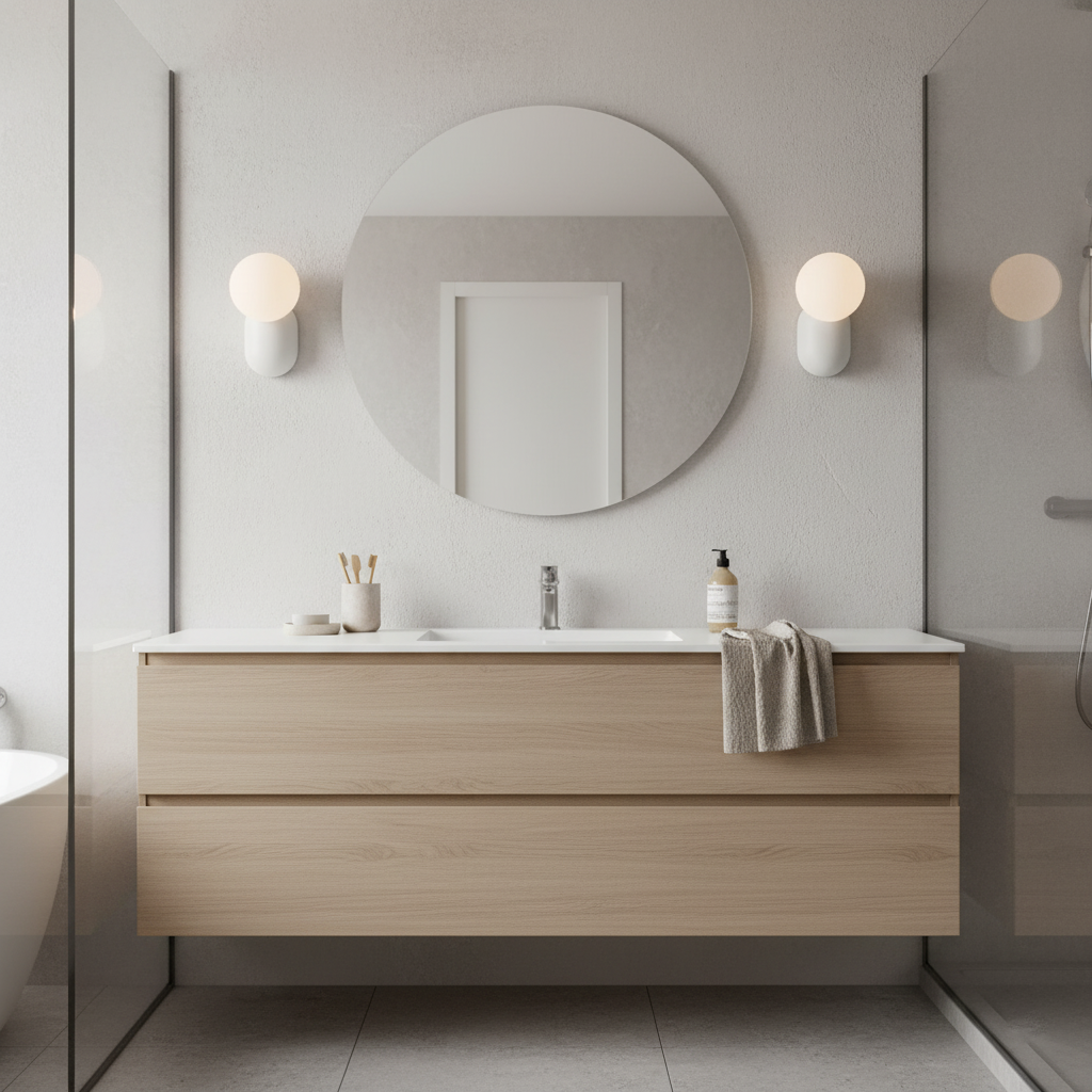 Aurélie Applique Murale Cantilever Résine et Verre Éclairage Décoratif